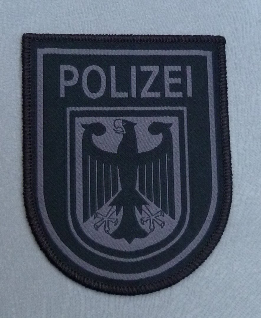 BPolD BPOLAFZ SWT 15.2 Bundespolizei Polizei Klett Abzeichen PatchAkademie AFZ 