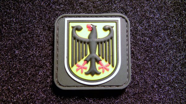 JTG kleiner BPOL Adler fullcolor / 3D Rubber Patch Bundespolizei