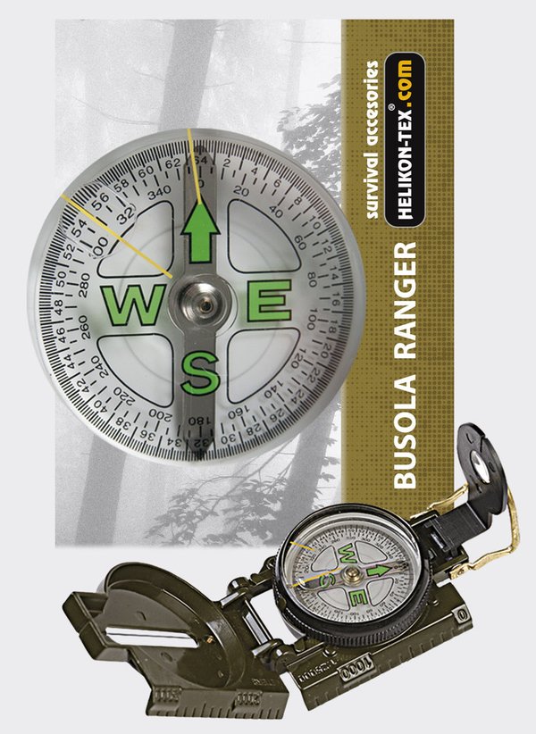 Kompass - Busola - RANGER - Helikon-Tex® - US - Oliv Grün