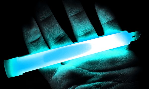 6" Lightstick - Leuchtstab - Knicklicht -  Blau 15 cm