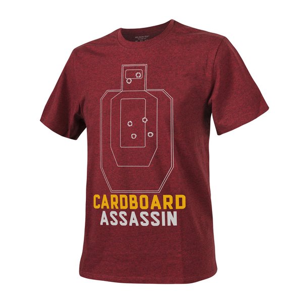 Helikon-Tex® - T-Shirt (Cardboard Assassin) - Melange Red -