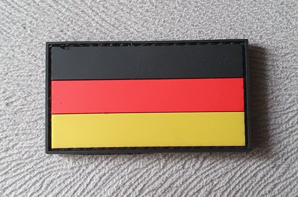 JTG Deutschland Flagge Patch, fullcolor, klein / JTG 3D Rubber Patch