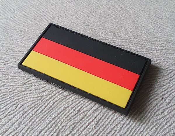 JTG Deutschland Flagge Patch, fullcolor, klein / JTG 3D Rubber Patch