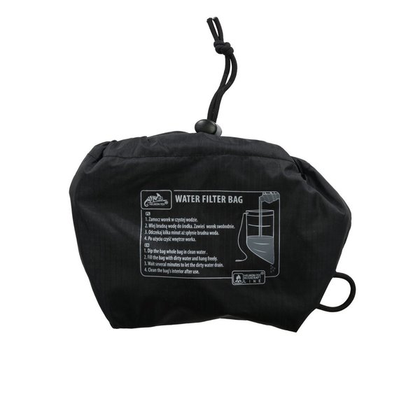 Helikon-Tex® - Water Filter Bag - Wasserfilterbeutel - Weiss / Schwarz A.
