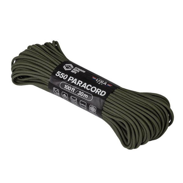Atwood Rope MFG™ 550 Paracord 100 FT - Olive Drab