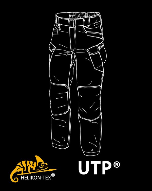 Helikon Tex UTP ® (Urban Tactical Pants) Hose - PolyCotton Ripstop - Crimson Sky / Ash Grey